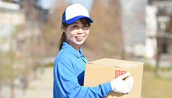 担当スタッフ制で一人が最後まで対応